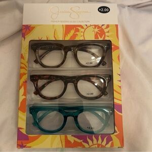 Jessica Simpson Tortoiseshell Reading Glasses